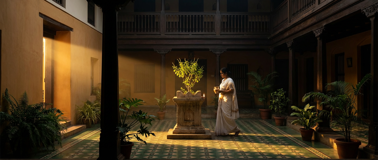 First light at the homestay